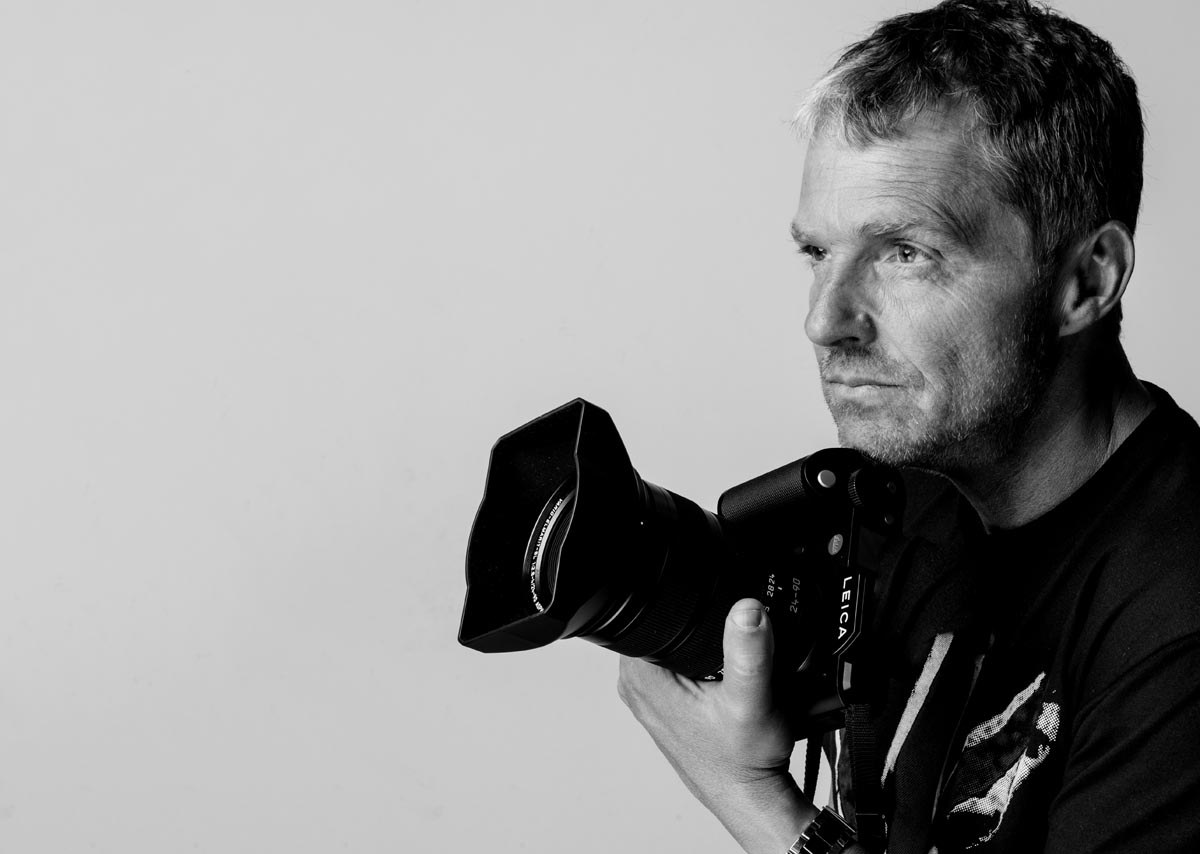 Manfred Baumann mit Leica SL