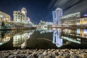 Wiener Donaukanal bei Nacht » Photo+Adventure