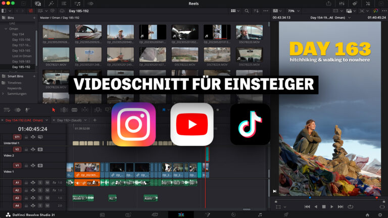 Vom Rohmaterial zum Reel &raquo; Photo+Adventure