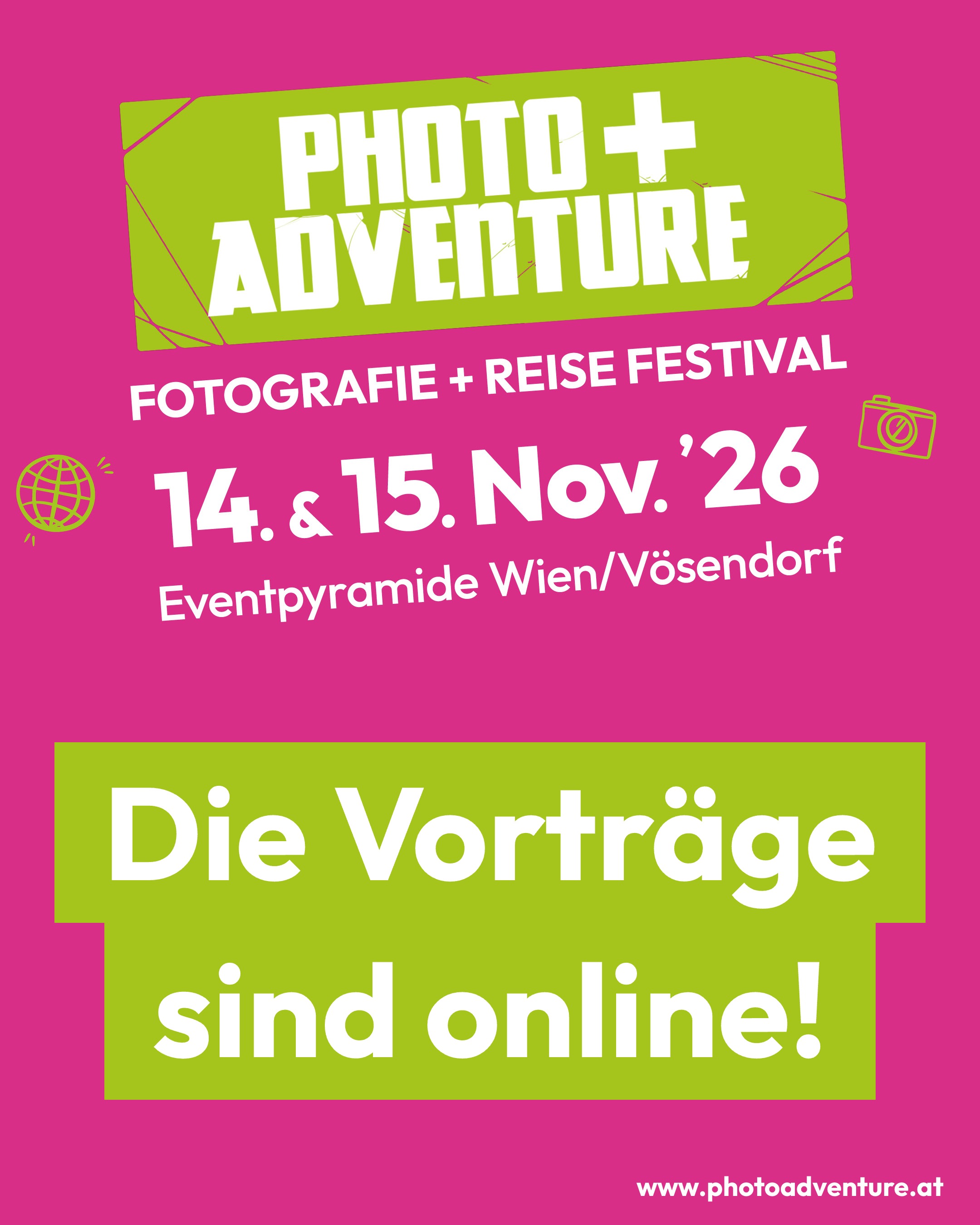 Die Vorträge sind online!
